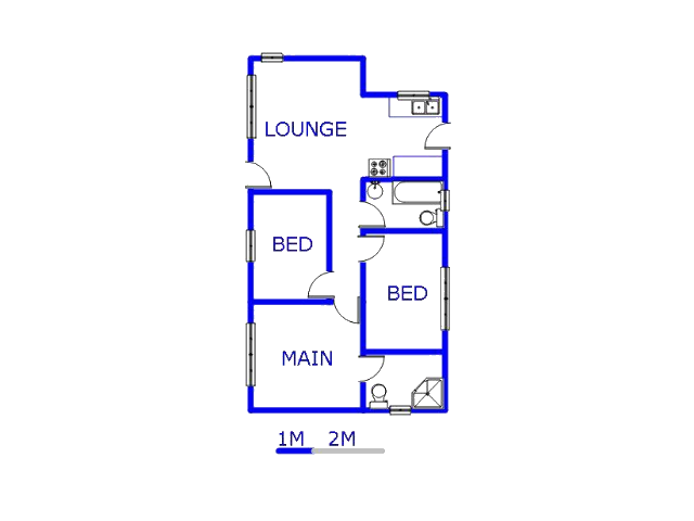 Ground Floor - 59m2 of property for sale in Evaton West
