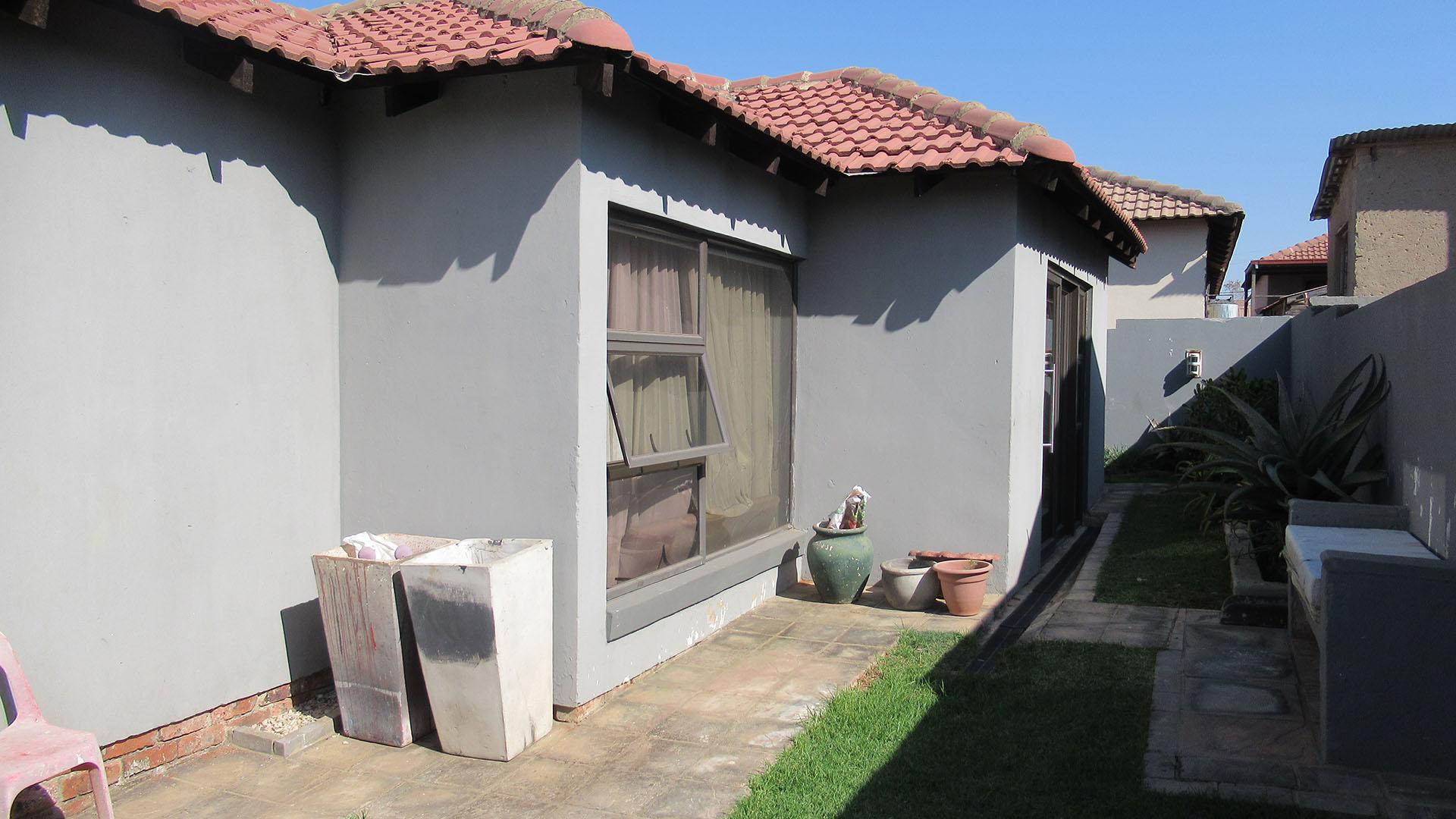 Backyard of property in Cosmo City