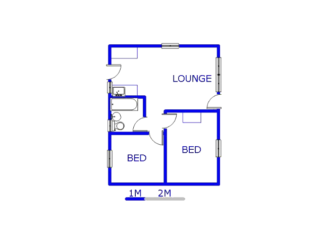 Ground Floor - 43m2 of property for sale in Windmill Park