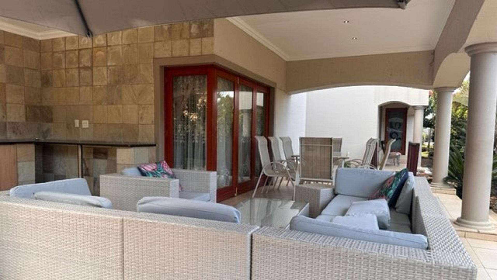 Patio of property in Blue Valley Golf Estate