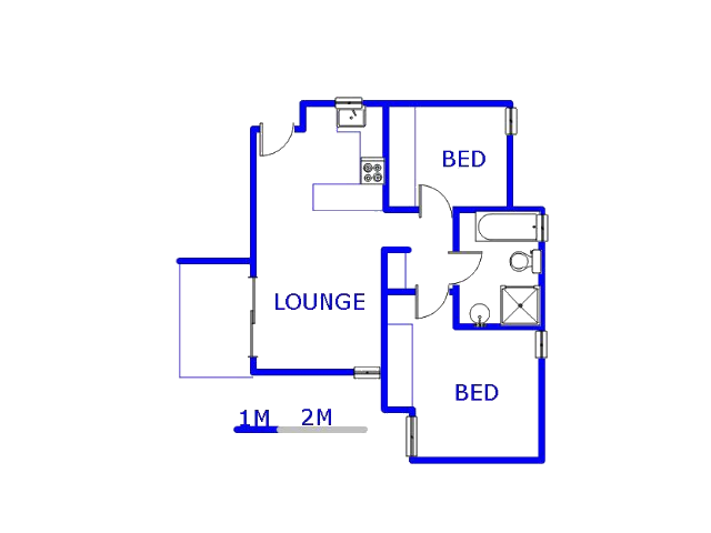 Ground Floor - 51m2 of property for sale in Esther Park