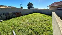 Backyard of property in East London