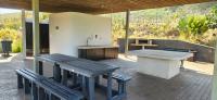 Braai Area of property in Sheffield Beach