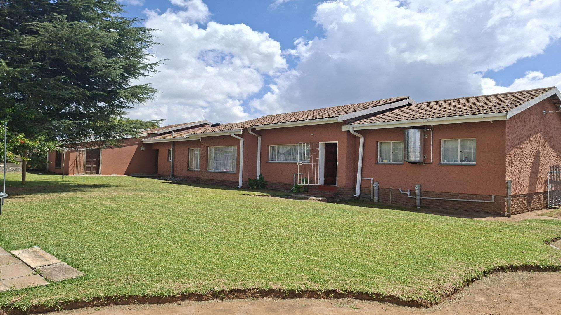 Backyard of property in Harrismith