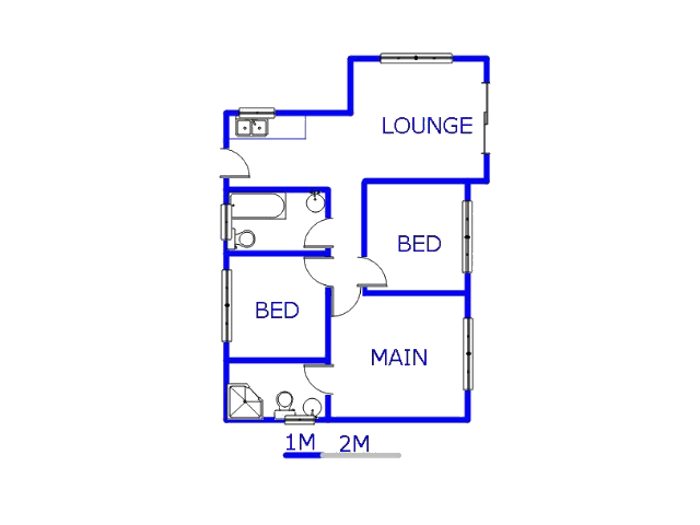 Ground Floor - 65m2 of property for sale in Vanderbijlpark