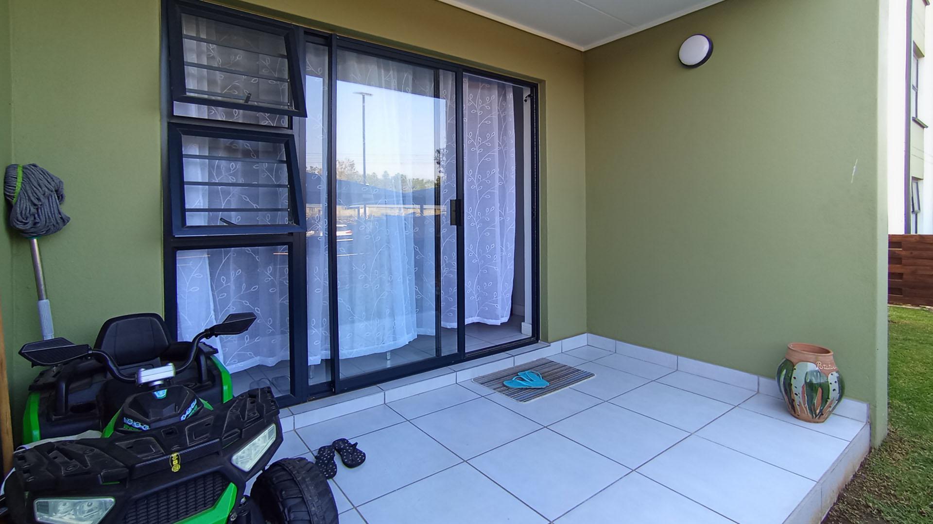 Backyard of property in Mooikloof