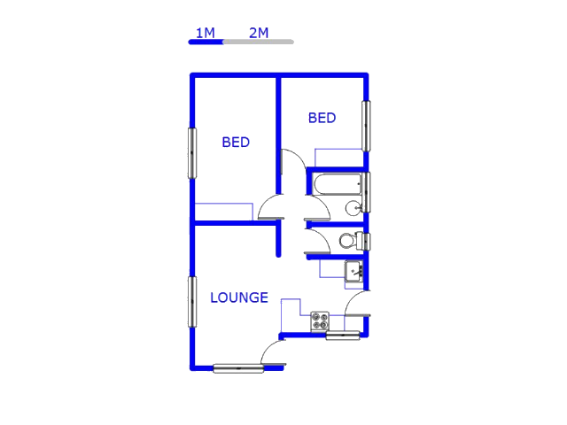 Ground Floor - 46m2 of property for sale in Fleurhof