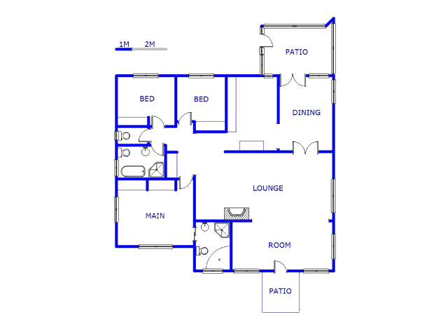 Ground Floor - 180m2 of property for sale in Linmeyer