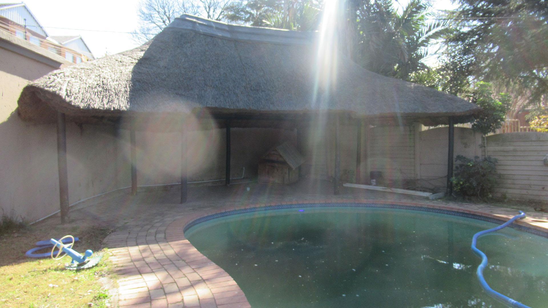 Backyard of property in Linmeyer