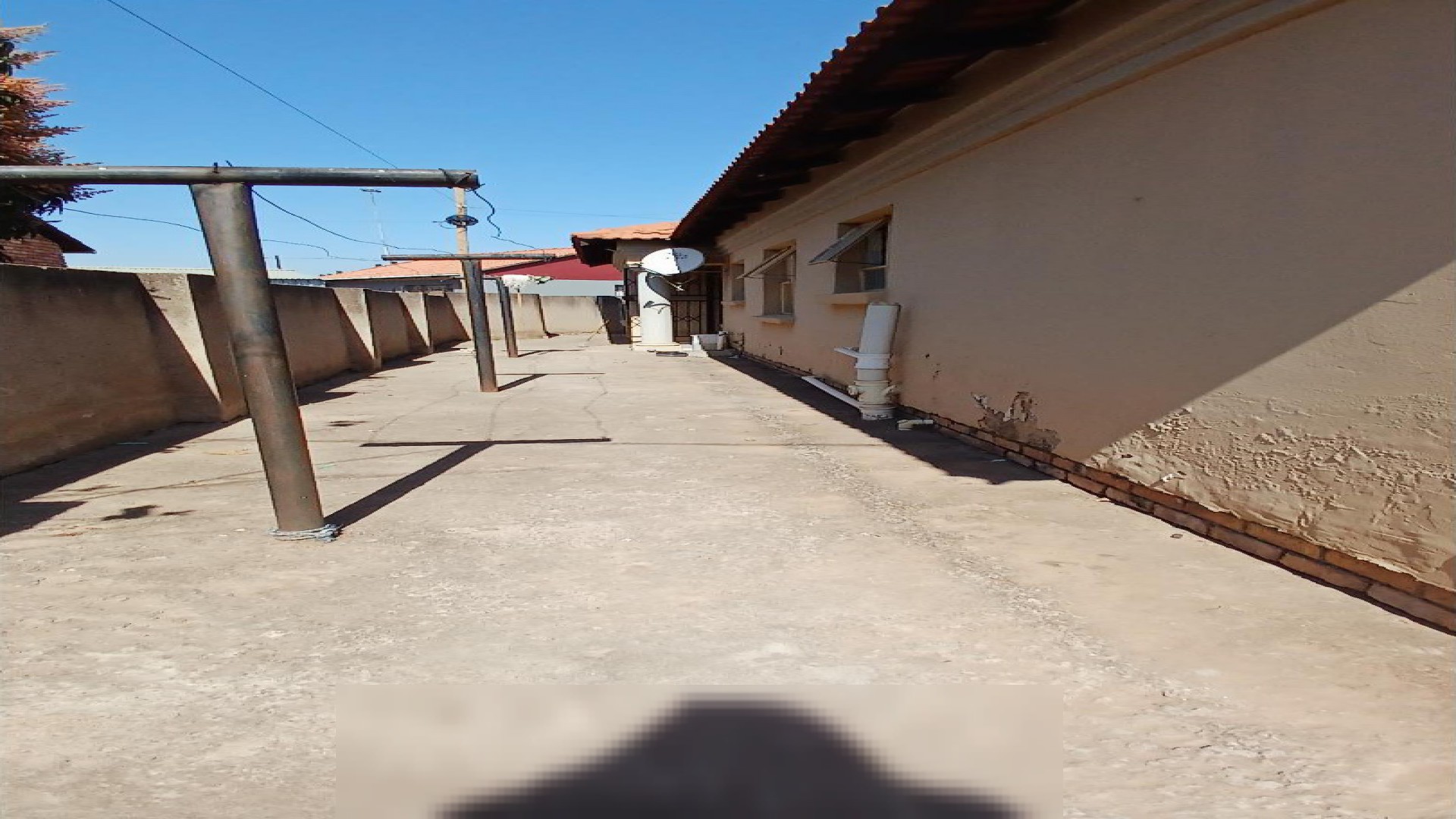Backyard of property in Kudube