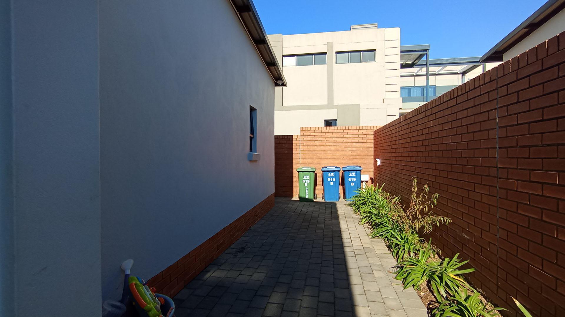 Backyard of property in Six Fountains Estate