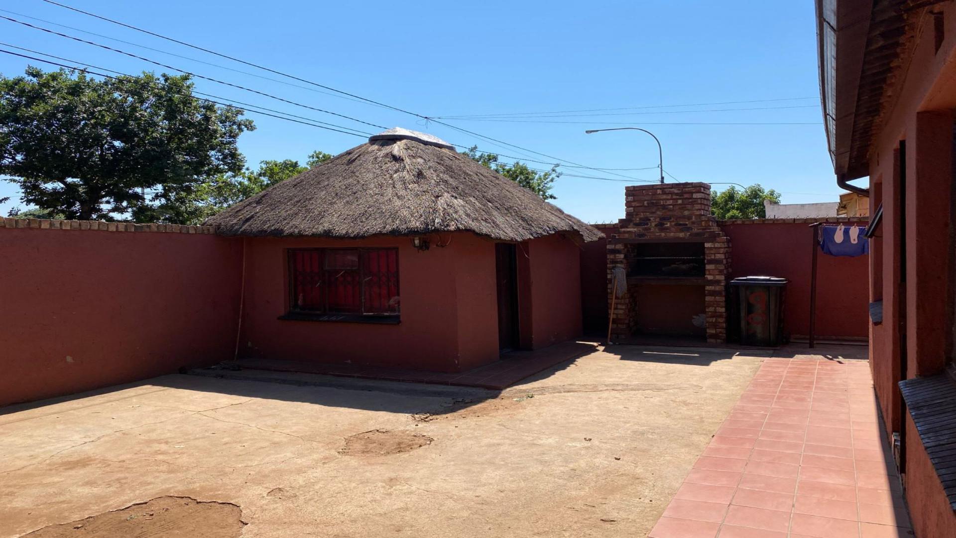 Backyard of property in Dobsonville