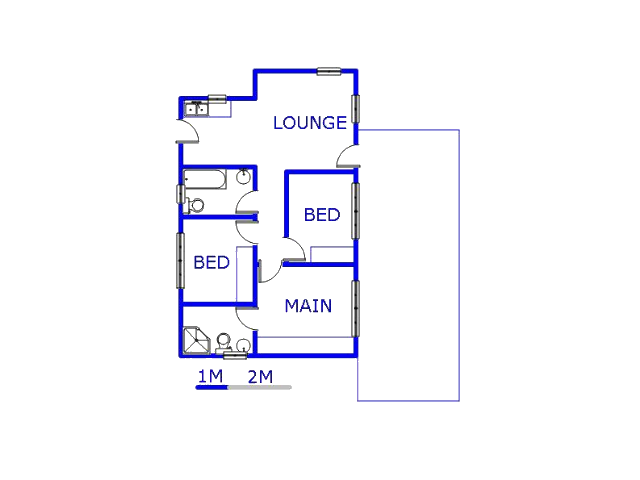Ground Floor - 90m2 of property for sale in Watervalspruit