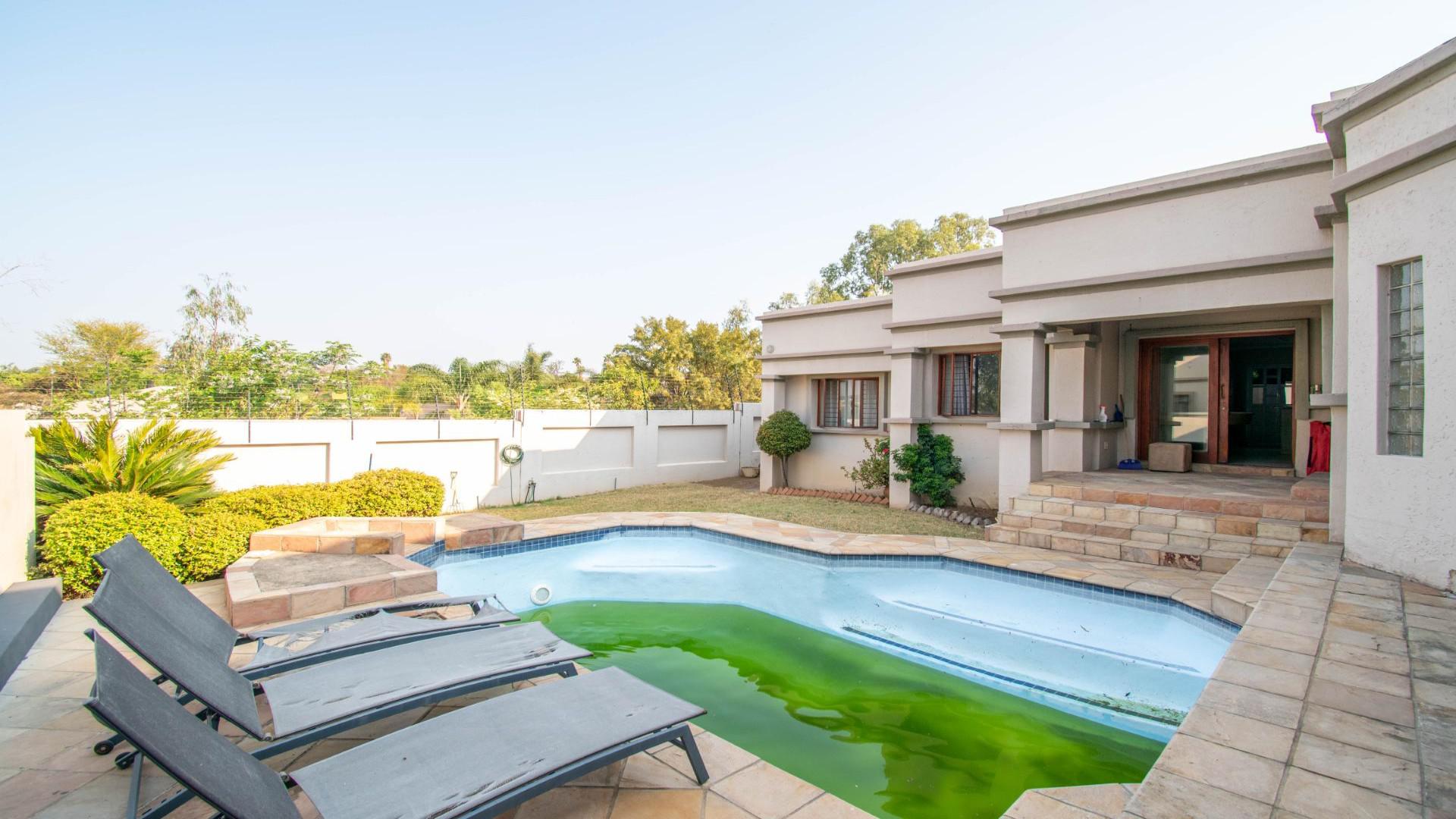 Backyard of property in Jukskei Park