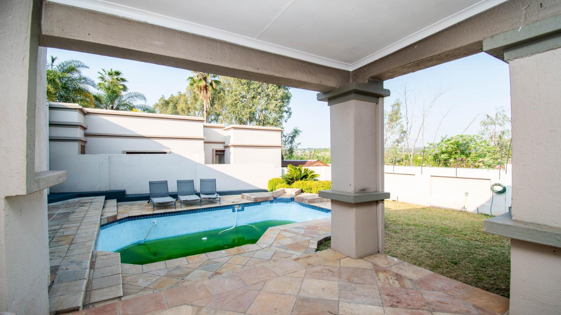 Backyard of property in Jukskei Park