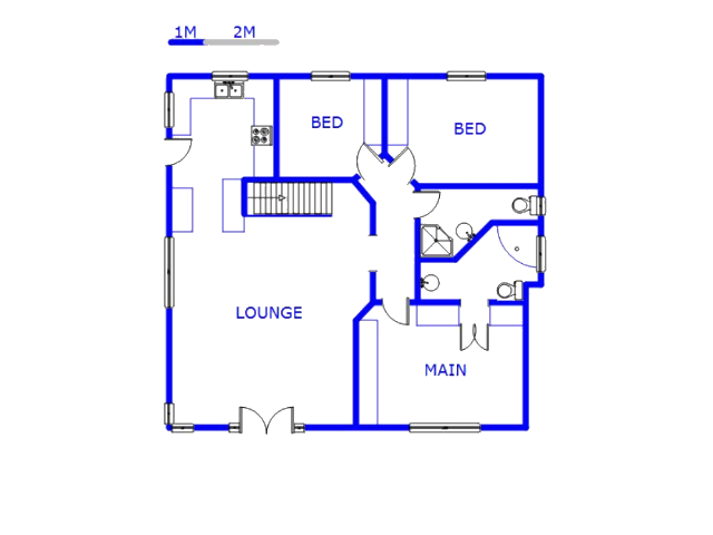 Floor plan of the property in Ramsgate