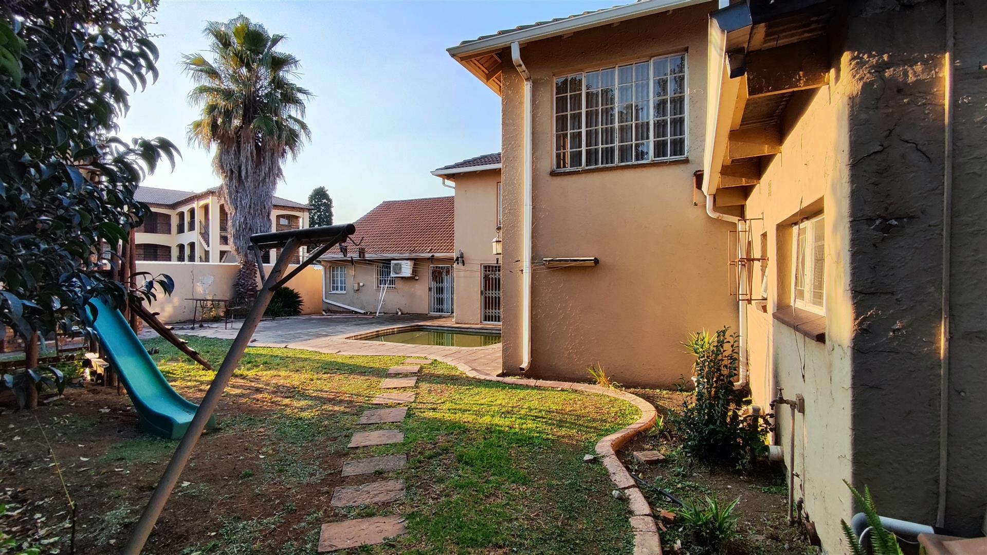 Backyard of property in Parkrand