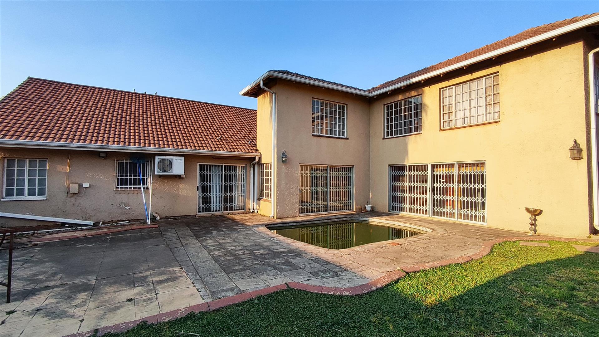 Backyard of property in Parkrand