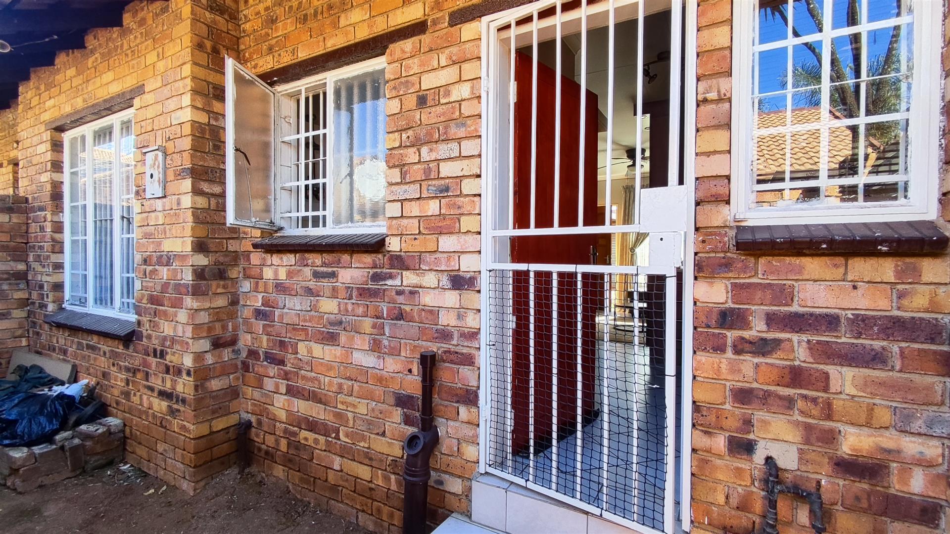 Backyard of property in Terenure