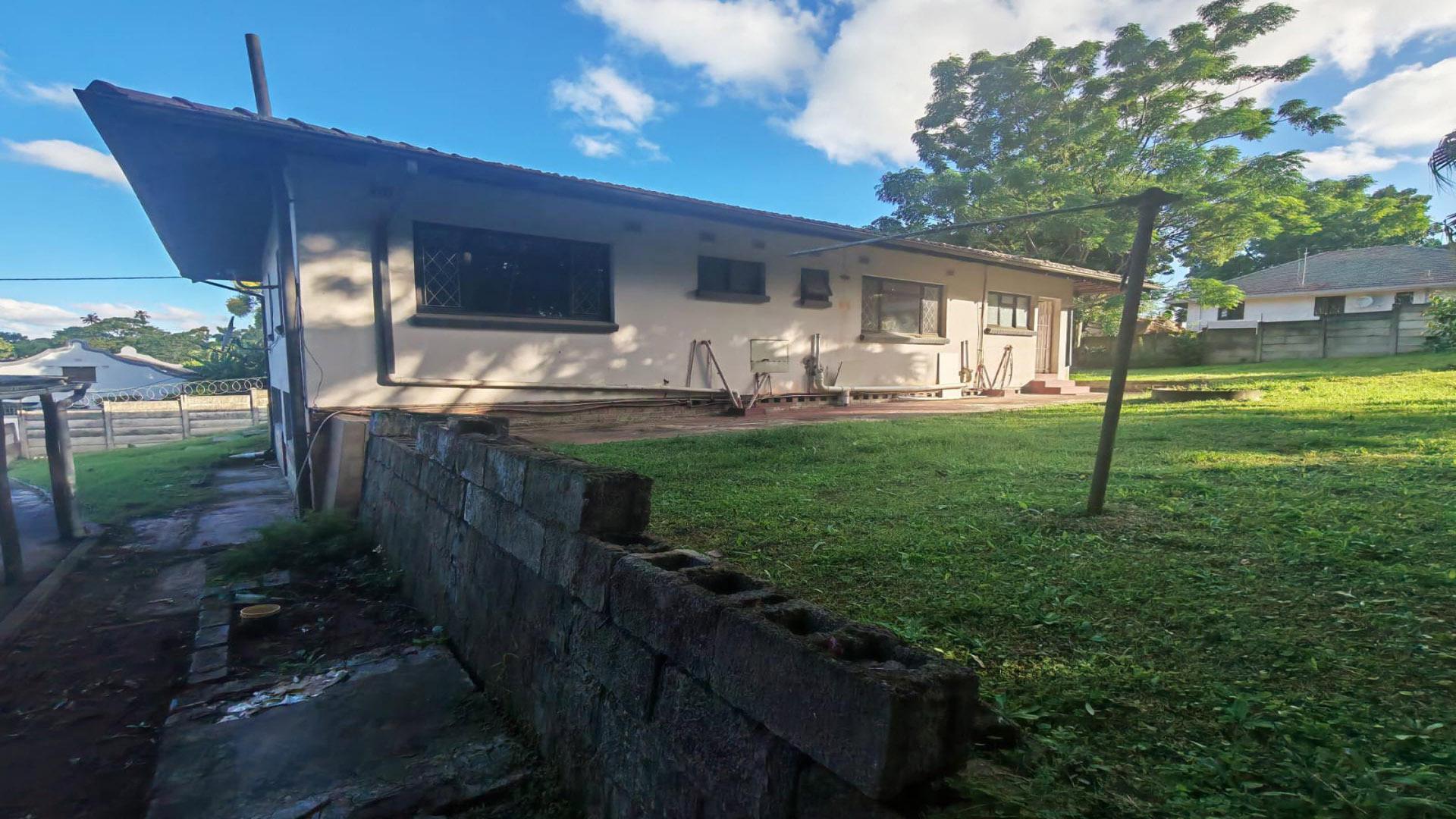 Backyard of property in Ashley