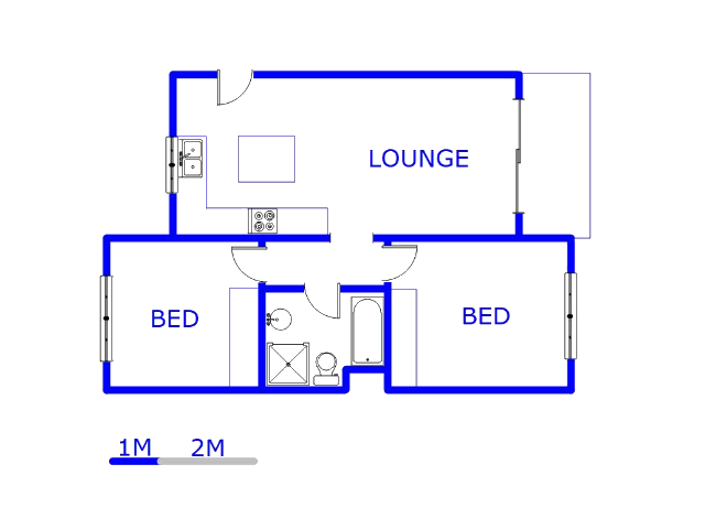 Ground Floor - 66m2 of property for sale in Sundowner
