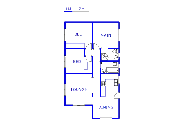 Ground Floor - 89m2 of property for sale in Ennerdale