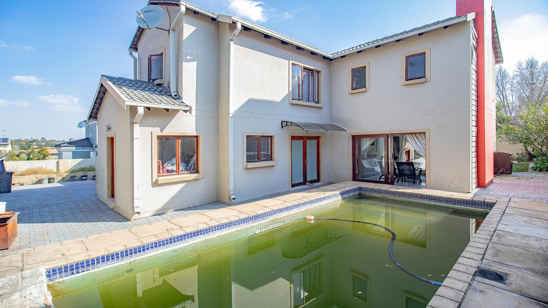 Backyard of property in Amberfield