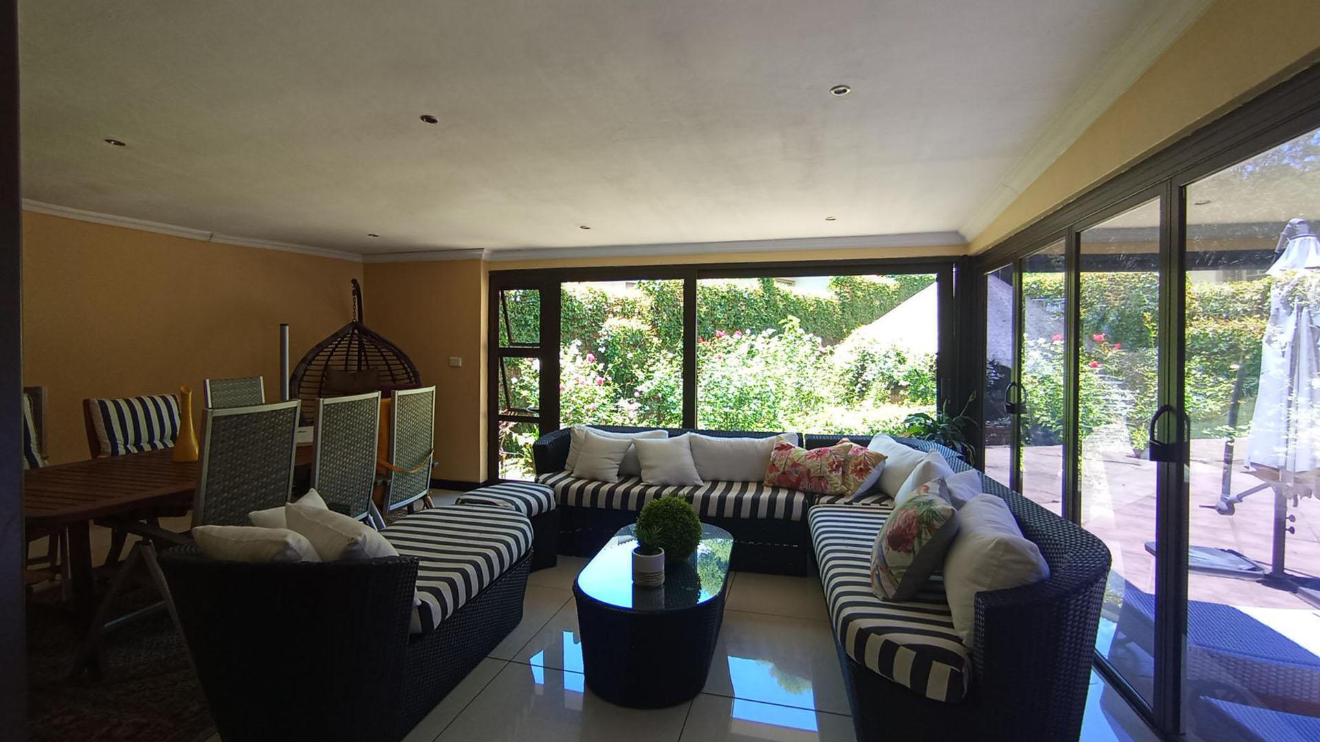 Patio of property in Waterkloof