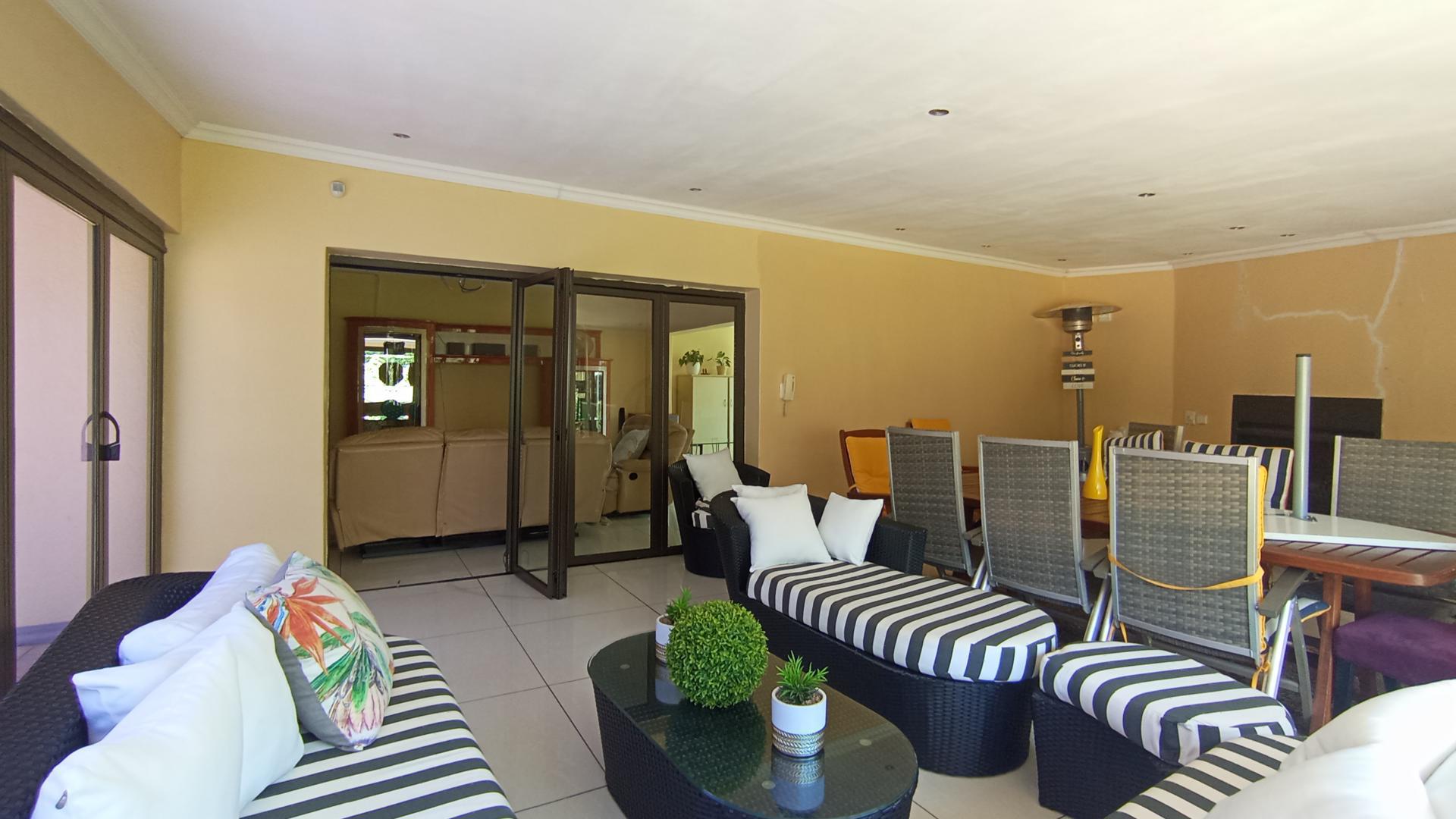 Patio of property in Waterkloof