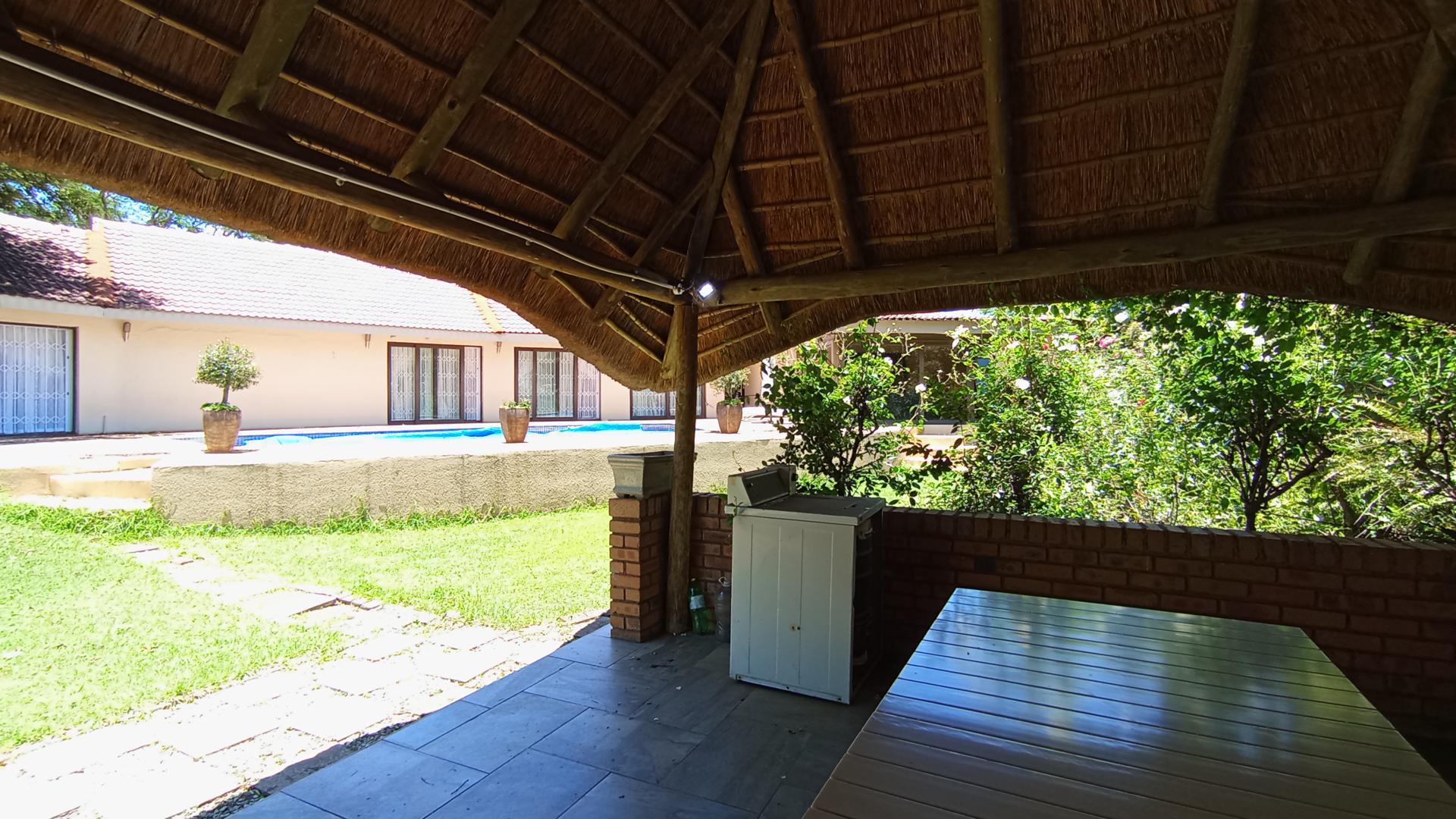 Braai Area of property in Waterkloof