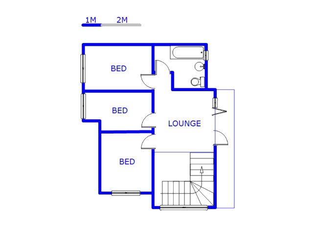 1st Floor - 67m2 of property for sale in Glen Ridge (Gauteng - West)