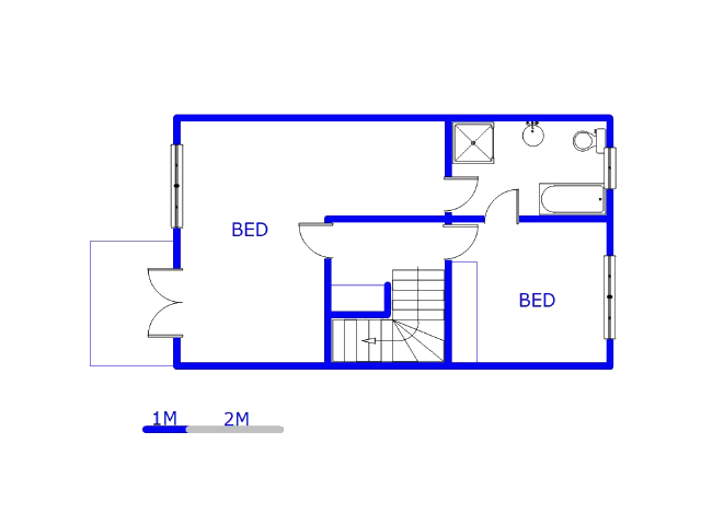 1st Floor - 64m2 of property for sale in Windsor West