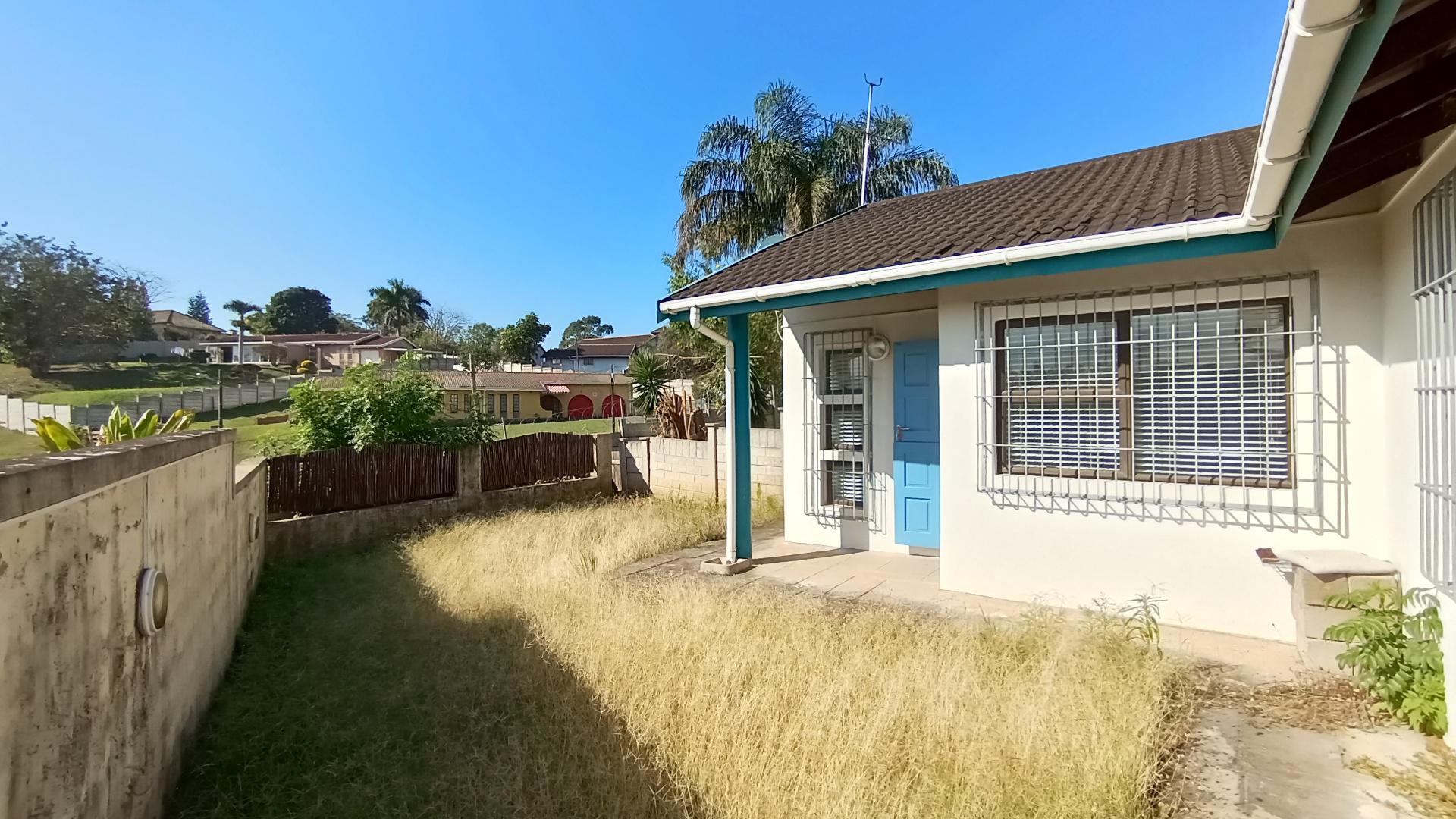 Backyard of property in Amanzimtoti 