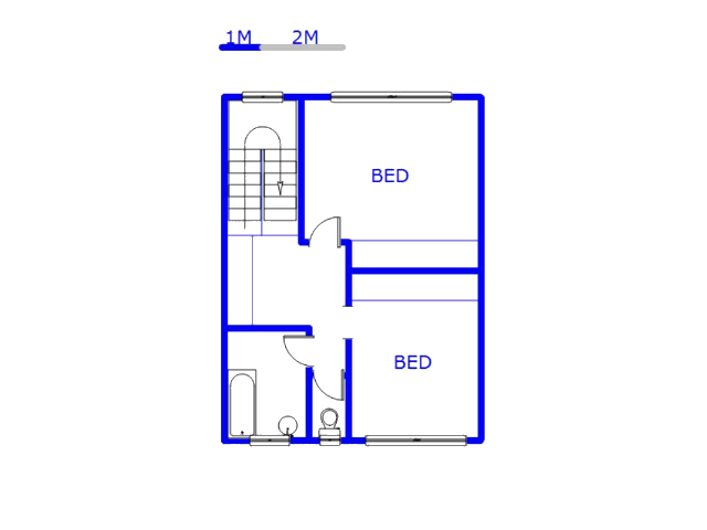 1st Floor - 59m2 of property for sale in Witfield