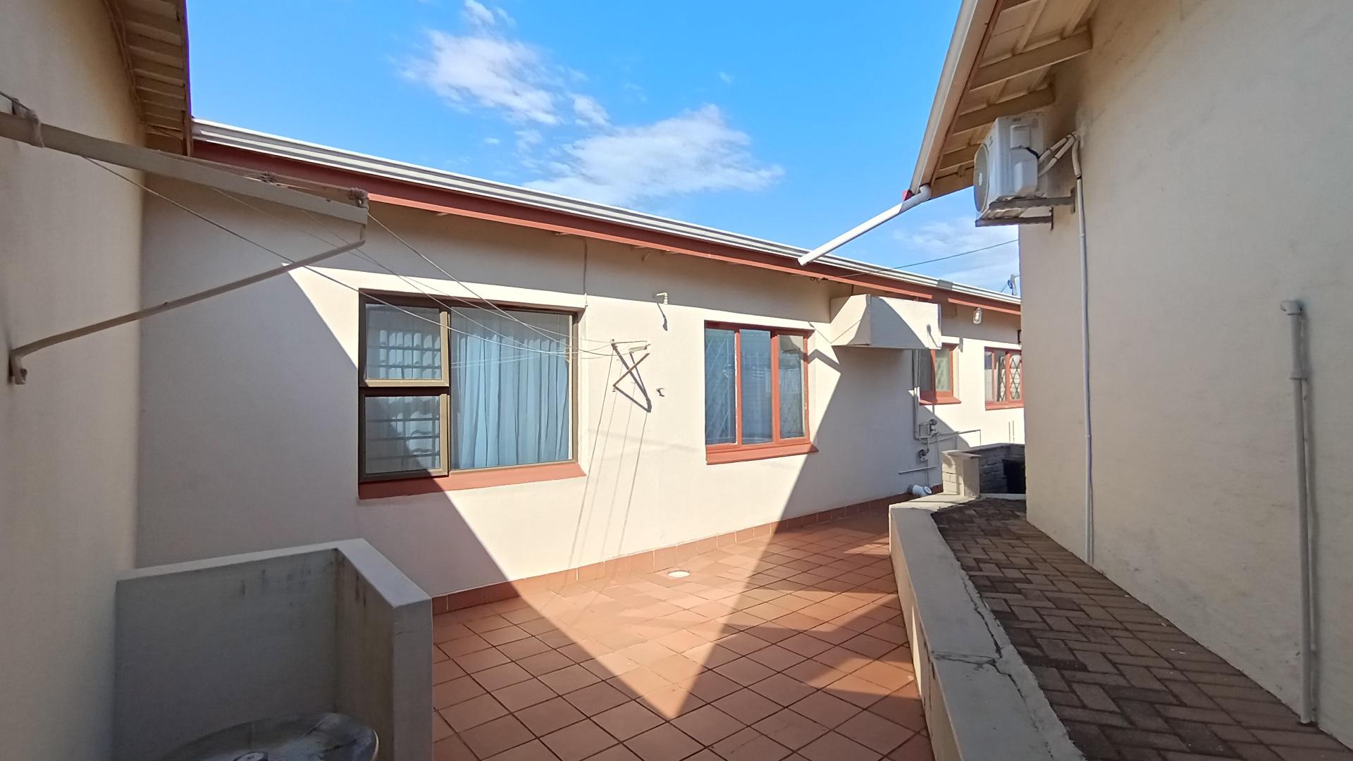 Backyard of property in Shelly Beach