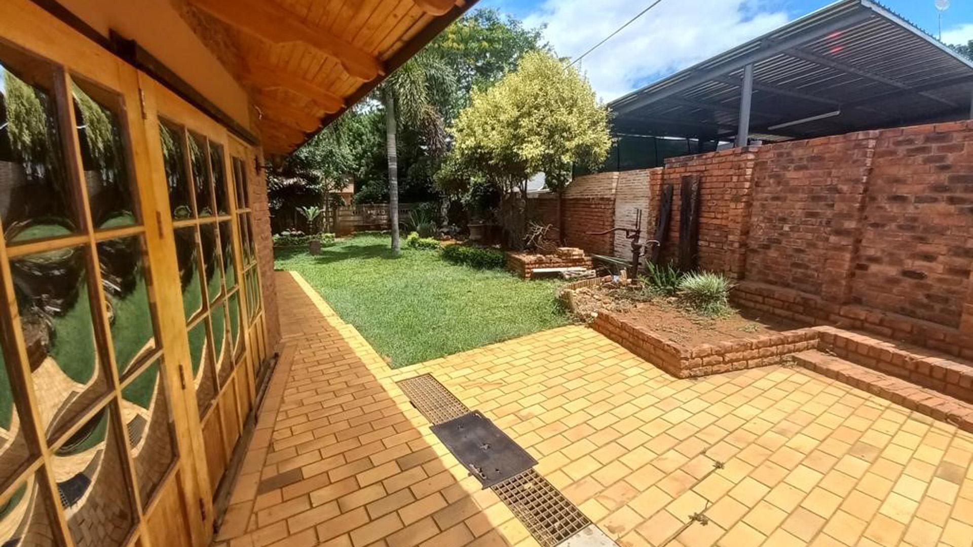Backyard of property in Mokopane (Potgietersrust)