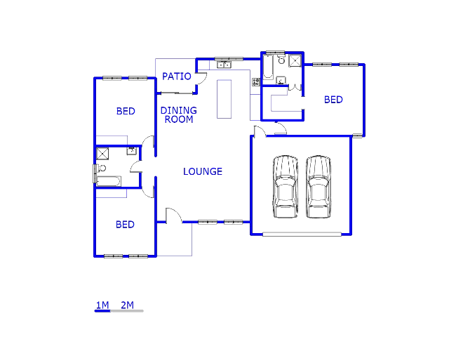 Floor plan of the property in The Orchards