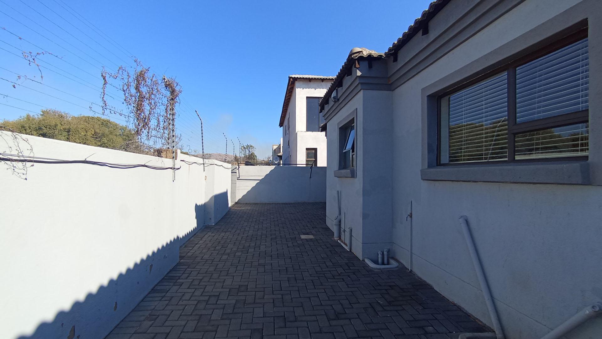 Backyard of property in The Orchards