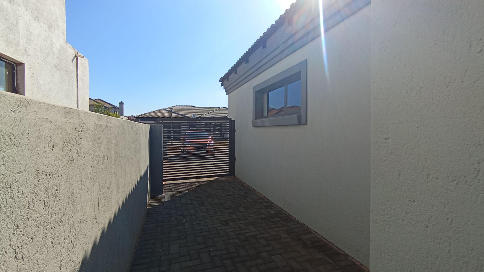 Backyard of property in The Orchards