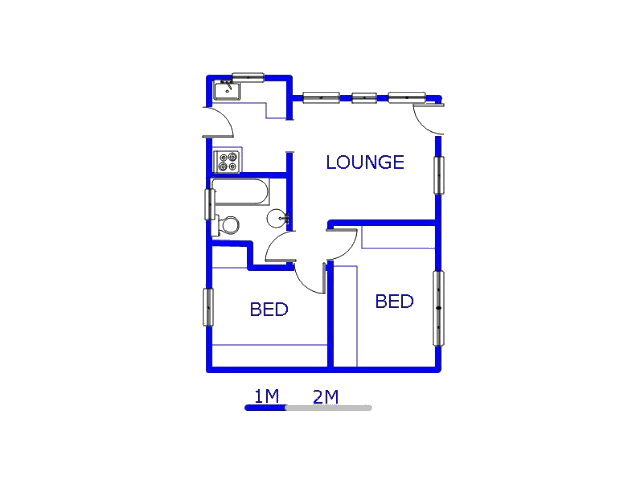 Ground Floor - 42m2 of property for sale in Vosloorus