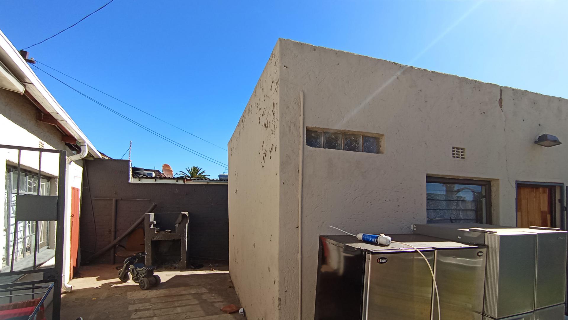 Backyard of property in Hurst Hill