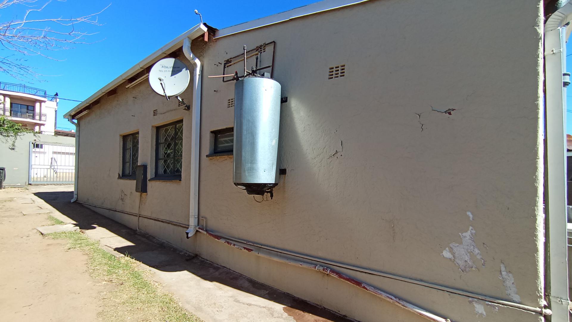Backyard of property in Hurst Hill