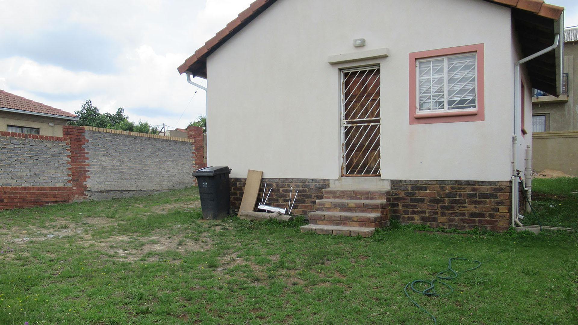 Backyard of property in Cosmo City