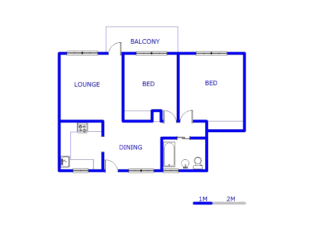 Ground Floor - 80m2 of property for sale in Horison View