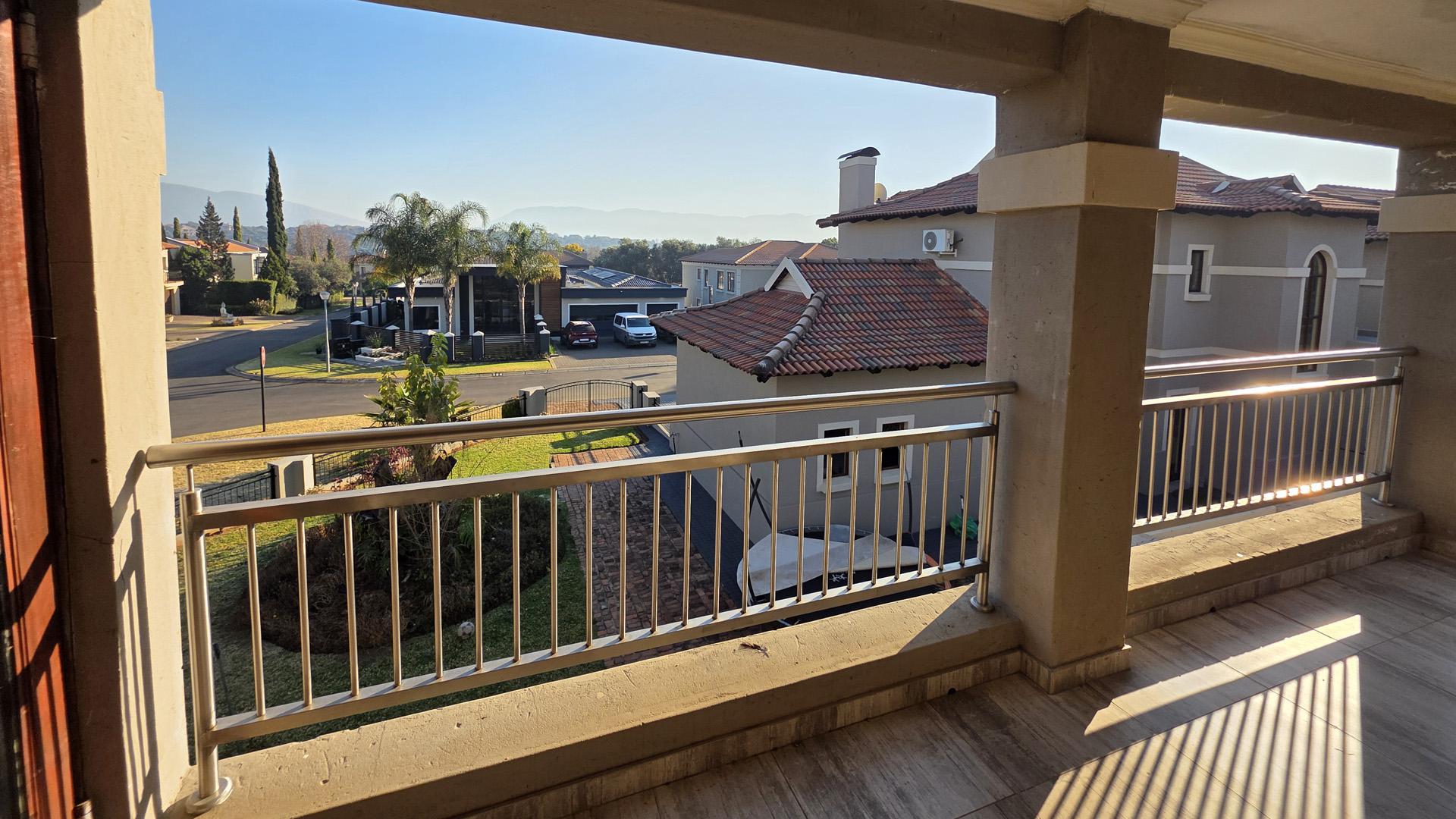 Balcony of property in Xanadu Eco Park