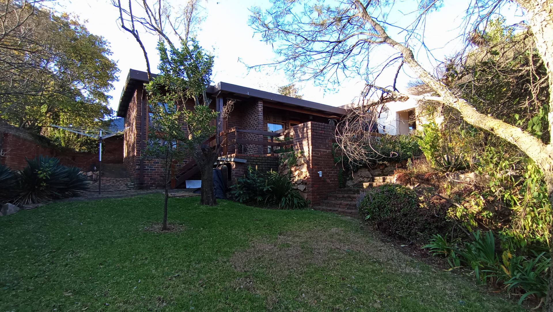 Backyard of property in Constantia Kloof