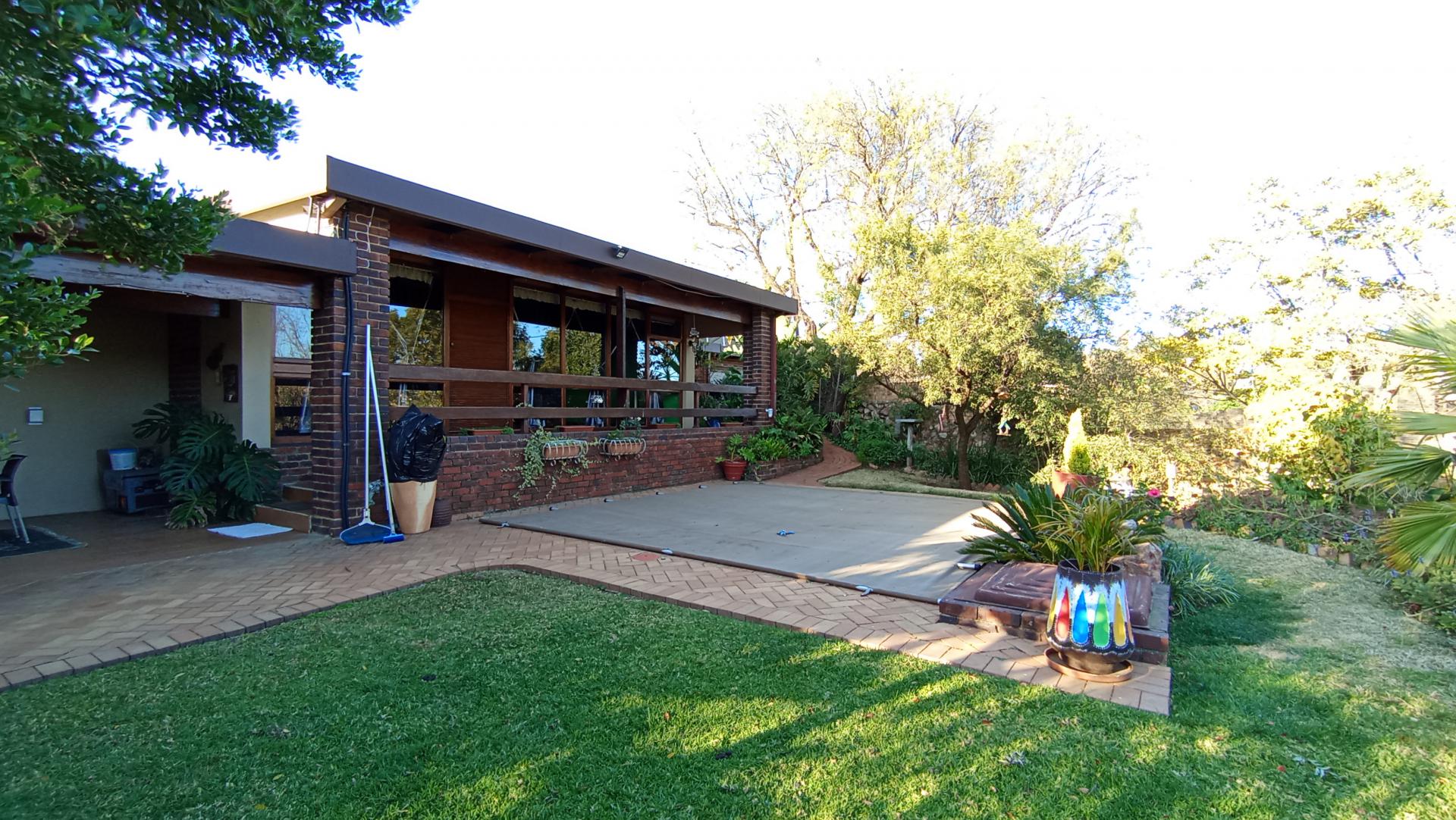 Backyard of property in Constantia Kloof