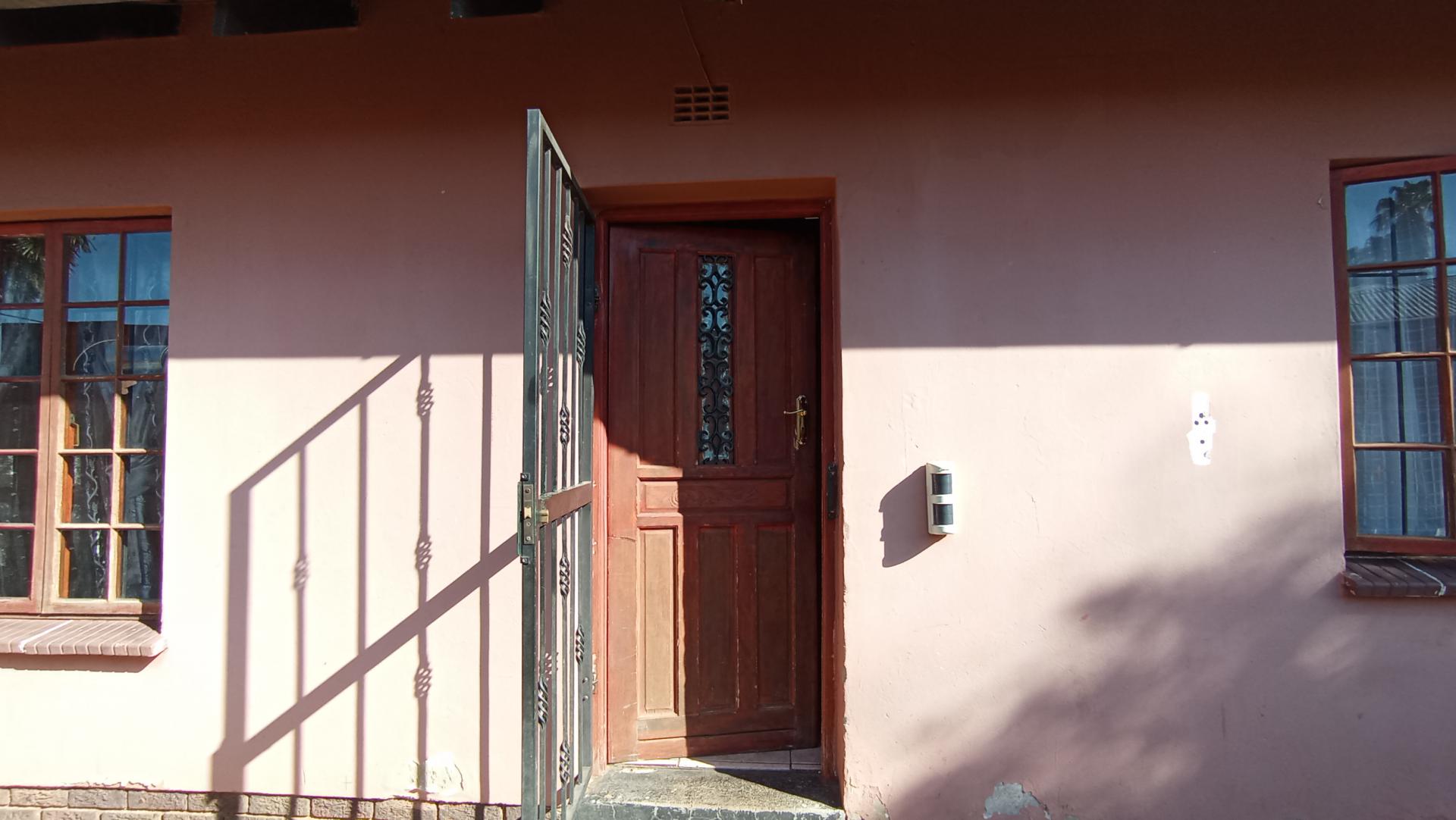Front View of property in Westdene (JHB)