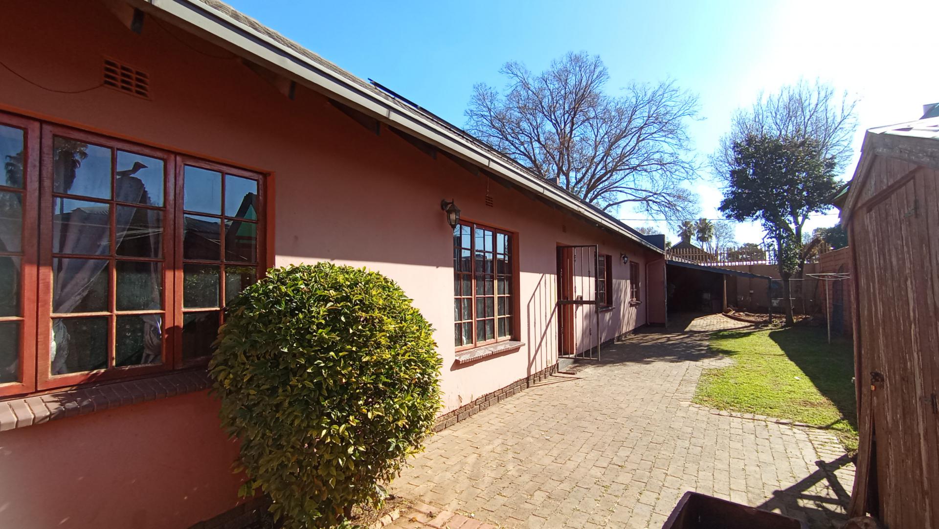 Front View of property in Westdene (JHB)