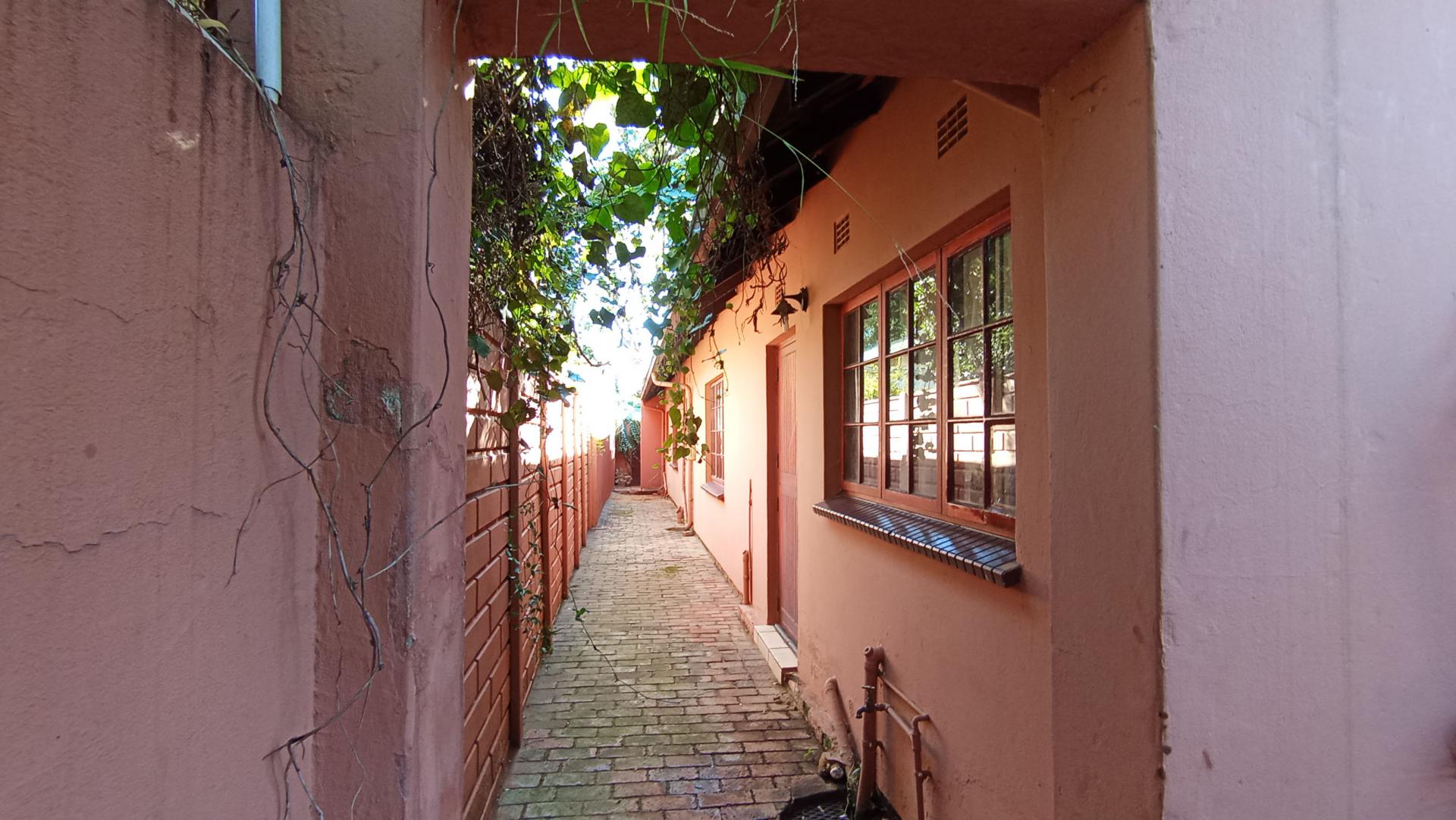 Backyard of property in Westdene (JHB)